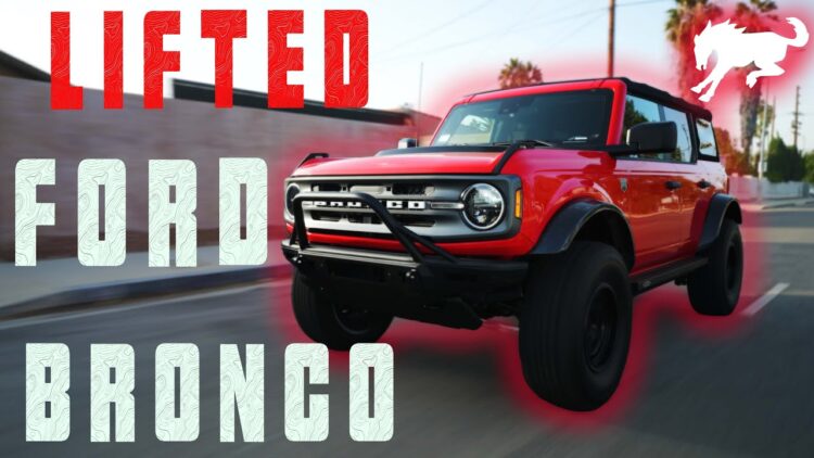Lifted 2021 Ford BRONCO on 35s!