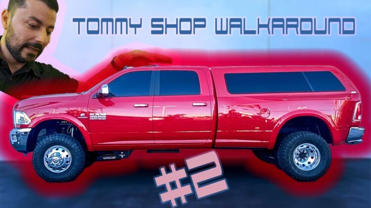 Ram Carli Suspension Install and Ford SVT Raptor Baja Prep Tommy Shop Walkaround #002