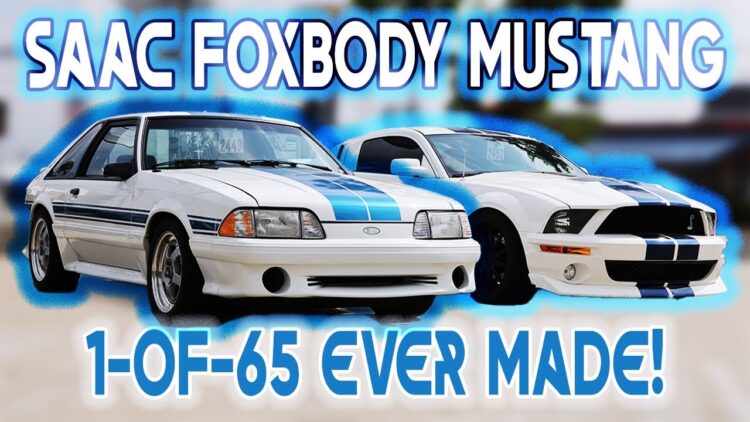 Super-Rare Foxbody SAAC Mustang!