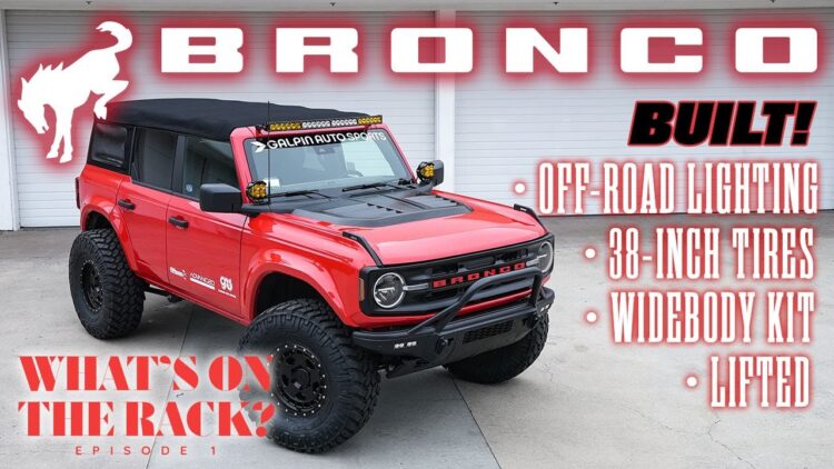 Widebody BRONCO on 38s! – Whats On The Rack E.001 || Galpin Auto Sports